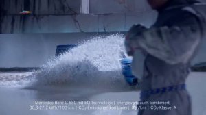 Танковый разворот G580 Внедорожные трюки электрического Гелендвагена