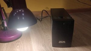 Тестирование ИБП Powercom Raptor RPT-1000A EURO во время отключения питания