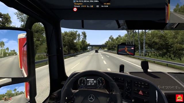 [ETS2 1.48] GamePlay | Norddeutschland-Tour | Hamburg (D) - Emden (D) | Actros MP3 смотреть онлайн