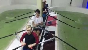 Гребной тренажер