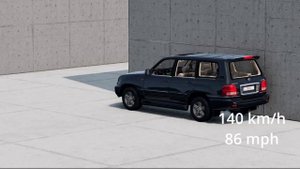 LEXUS LX470 vs LX570 | REALISTIC CRASH TEST