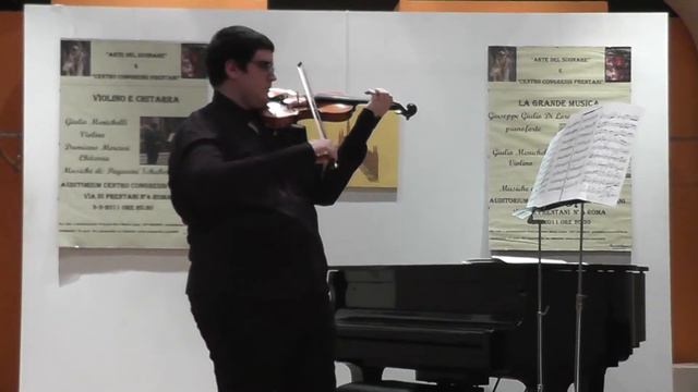 Giulio Menichelli suona Bach Andante dalla 2° Sonata смотреть онлайн