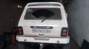 Задние диодные фонари и подсветка номера на ниву