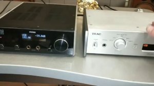 Fostex HP-A8 vs Teac UD-501 (прямое сравнение).