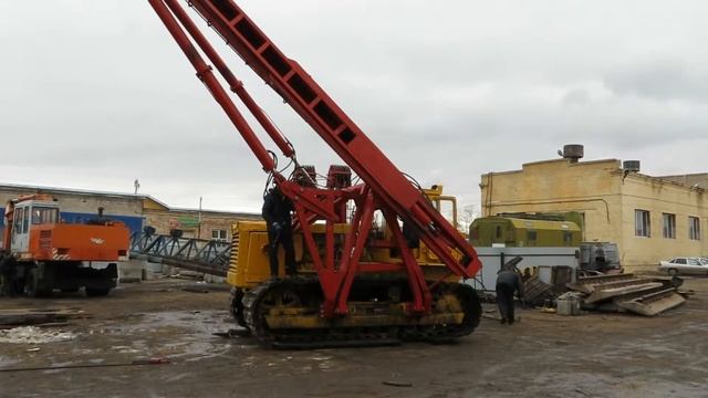 Перевод Копра СП49Д в транспортное положение.