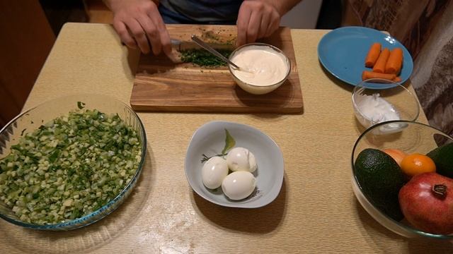 Салат "Питер в снегу". Одна из первых наших съемок. смотреть онлайн