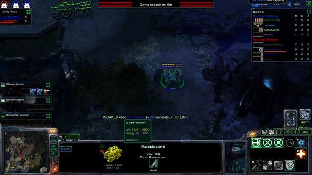 [2] Starcraft 2 Arcade - Desert Tankbattle: Rags to Riches смотреть онлайн