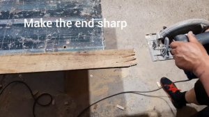 Делаем колышки для подвязки помидор, быстро и доступно. Making wooden stakes your own hands