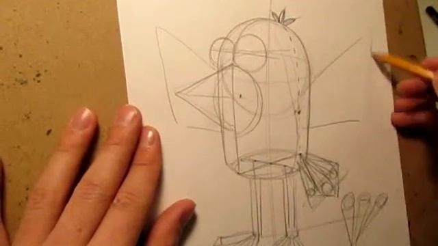 Картос. Поэтапное рисование персонажа Картоса, придуманного Дрейманом Денисом смотреть онлайн