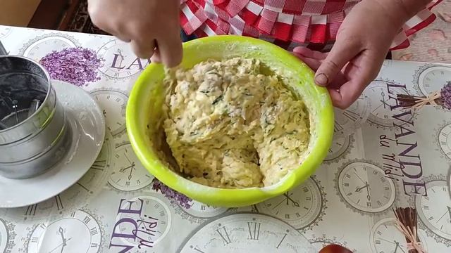 Закусочный тортик из кабачков || Пошаговый рецепт смотреть онлайн