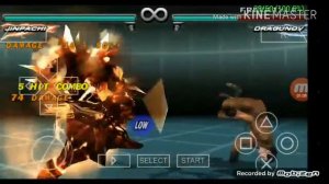 Death Combo Jinpachi Mishima TEKKEN 5 DR PPSSPP Android