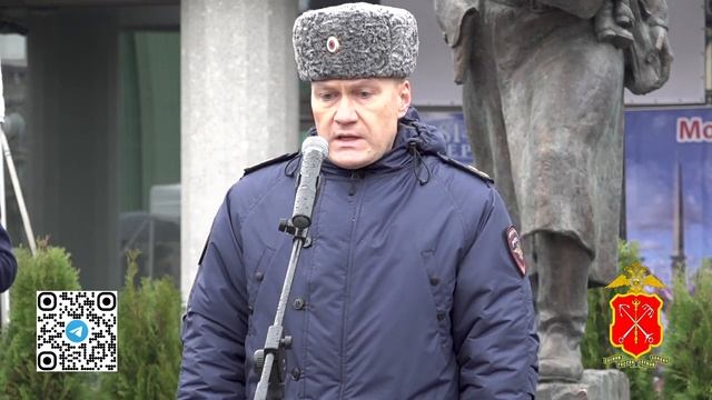 В Санкт-Петербурге открыли памятник сотрудникам милиции, погибшим в годы блокады Ленинграда