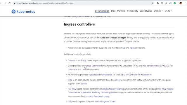 Kubernetes Ingress. Citrix-Ingress-Controller