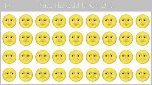 Emoji Quiz | Find The Odd Emoji Out #28