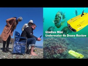 Глубоководный подводный дрон первое тестовое погружение