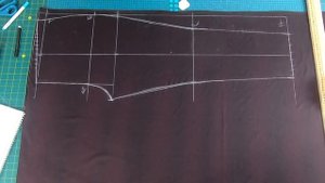 Спортивный костюм без выкройки своими руками. Кроим брюки сразу на ткани