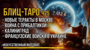 БЛИЦ ТАРО - новые Теракты в Москве. Французские войска, война с Прибаликой