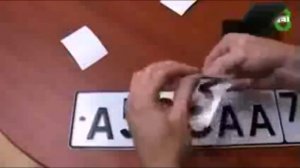 Как сделать номер невидимым и неплатить штрафы гибдд.Плёнка для автономера.