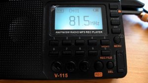 Простая доработка китайского радиоприемника TIVDIO V-115. Расширяем FM диапазон до 70 Мгц