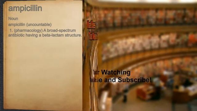 What does ampicillin mean? смотреть онлайн