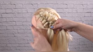 DIY Braids l 3д коса наоборот