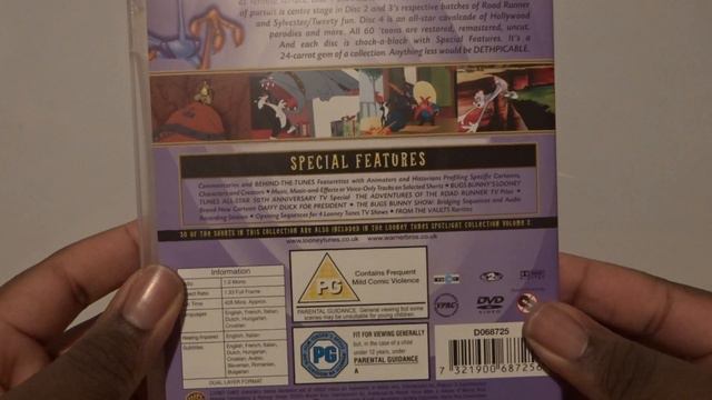 Looney Tunes Golden Collection Volume 2 UK DVD Unboxing