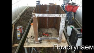 Печь-камин для бани своими руками (часть 1)