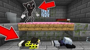 ДЕВУШКА ПРО и НУБ сбежали от МУЛЬТЯШНОГО КОТА через секретный проход в тюрьме !