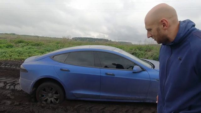 Тест-драйв Тесла! | Tesla Model S там, где нет дорог!