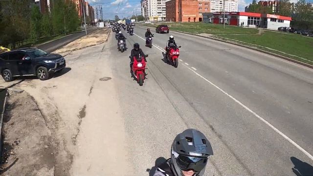 Мотопарад. Открытие сезона глазами мотоколесника