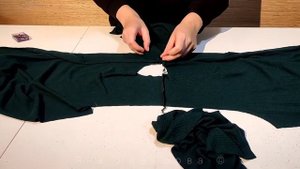 Платье из трикотажа за пару минут! Шьём!