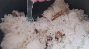 РИС С ГРИБАМИ В МУЛЬТИВАРКЕ