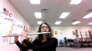 #28 Au Claire De La Lune Flute