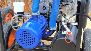 Вакуумно компрессорная станция с гидростанцией  ВКСГ