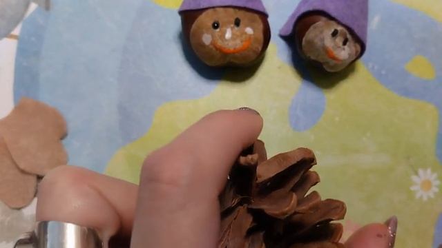 Поделки из шишек - эльфы! ?✨?? смотреть онлайн
