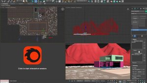 Как сделать быстро газон и траву в 3ds max не утяжеляя сцену