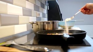 Очень вкусный фасолевый суп.