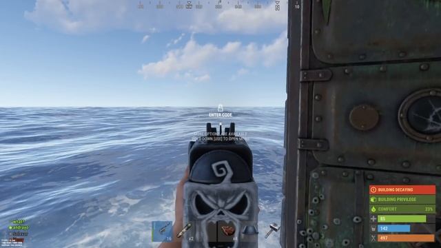 ЛЕТУЧИЙ ГОЛЛАНДЕЦ! СКВАД ЮТУБЕРОВ ПОКОРИВШИХ ВЕСЬ ОКЕАН в Раст/Rust смотреть онлайн