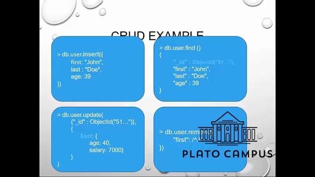 MongoDB Online Training - Plato Campus смотреть онлайн