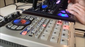 Roland SP404 & Novation MiniNova (Bass-Presets) [HD]