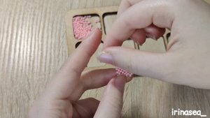 Сердце из бисера | Фигурка крестиком | Мастер-класс из бисера | Туториал | Beaded heart