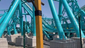 TetysBlue Aktau 2023. Аквапарк в Актау. Тематический парк актрационов на территории отеля RixosAkta