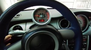 как включить дальний свет на Мини Купер