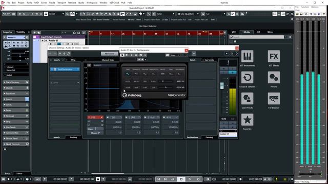 тестирование уровня звукового тракта DAW-DAC смотреть онлайн