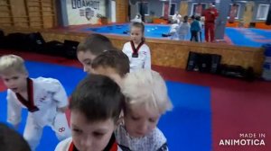 Тхэквондо детям. Разминка-конвейер )) #taekwondo #тхэквондо #спорт