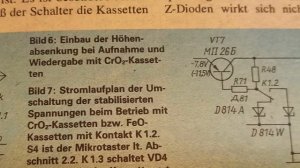 РАДИО-НАЧИНАЮЩИМ-РЕТРО №03-  схема автостопа магнитофона ЭЛЕКТРОНИКА 302 (FUNKAMATEUR 83/12)