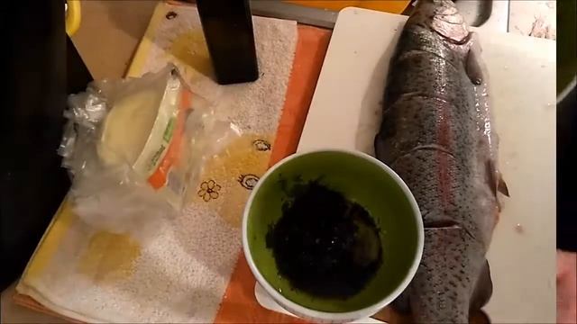 Готовлю радужную форель!Вкусно!Просто!Быстро!