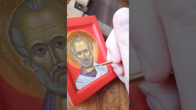 Как написать икону Николая Чудотворца