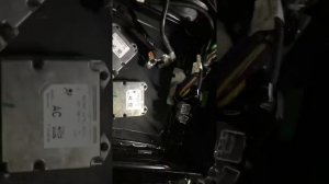 Ford Transit mark 8 2015 onwards airbag ECU location