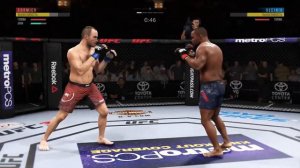 EA SPORTS™ UFC® 3 Alexey Oleynik vs Junior dos Santos & Daniel Cormier.